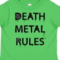 thumbnail image 4 of Inktastic Death Metal Rules White T-Shirt Boys or Girls Toddler T-Shirt, 4 of 5