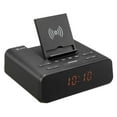 thumbnail image 3 of ONN ™ Qi Wireless Charging Bluetooth Clock Radio (Black), 3 of 3