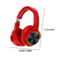 thumbnail image 3 of Back to School Supplies Clearance Headphones Wireless Bluetooth Headset Subwoofer Bluetooth Mobile Computer Game Music Sports Game IPX4 Waterproofs Headphones, 3 of 8