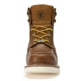 thumbnail image 6 of Rockrooster 6" Men's Brown Soft Toe EH Rated Wedge Work Boots for Adult E Width VAP838-10.5, 6 of 7