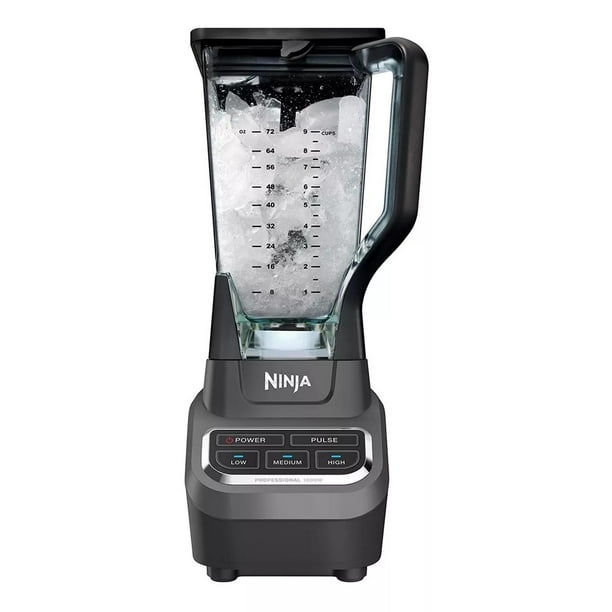 LICUADORA PROFESIONAL NINJA CO650B 4 VEL 2.1L negro 1 NINJA CO650B Walmart en linea