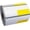 Yellow Price Tag, variant on Mettler Toledo 325, 2.4" 67mm x 60.5mm(2.64" x 2.38") UPC, 500 Per Roll, 30 Rolls/Box, Deli, Scale Labels