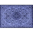 thumbnail image 1 of Ahgly Company Indoor Rectangle Persian Blue Traditional Area Rugs, 8' x 12', 1 of 4