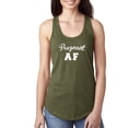 thumbnail image 1 of Pregnant AF Racerback Tank, 1 of 3