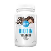 Portions Master Biotin Supplement - Hair, Skin, and Nails (10,000 Mcg)