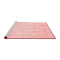 thumbnail image 2 of Ahgly Company Machine Washable Indoor Rectangle Abstract Red Modern Area Rugs, 2' x 4', 2 of 4