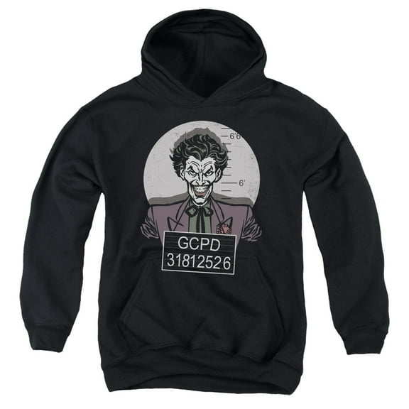 Batman - Busted! - Youth Hooded Sweatshirt - X-Large
