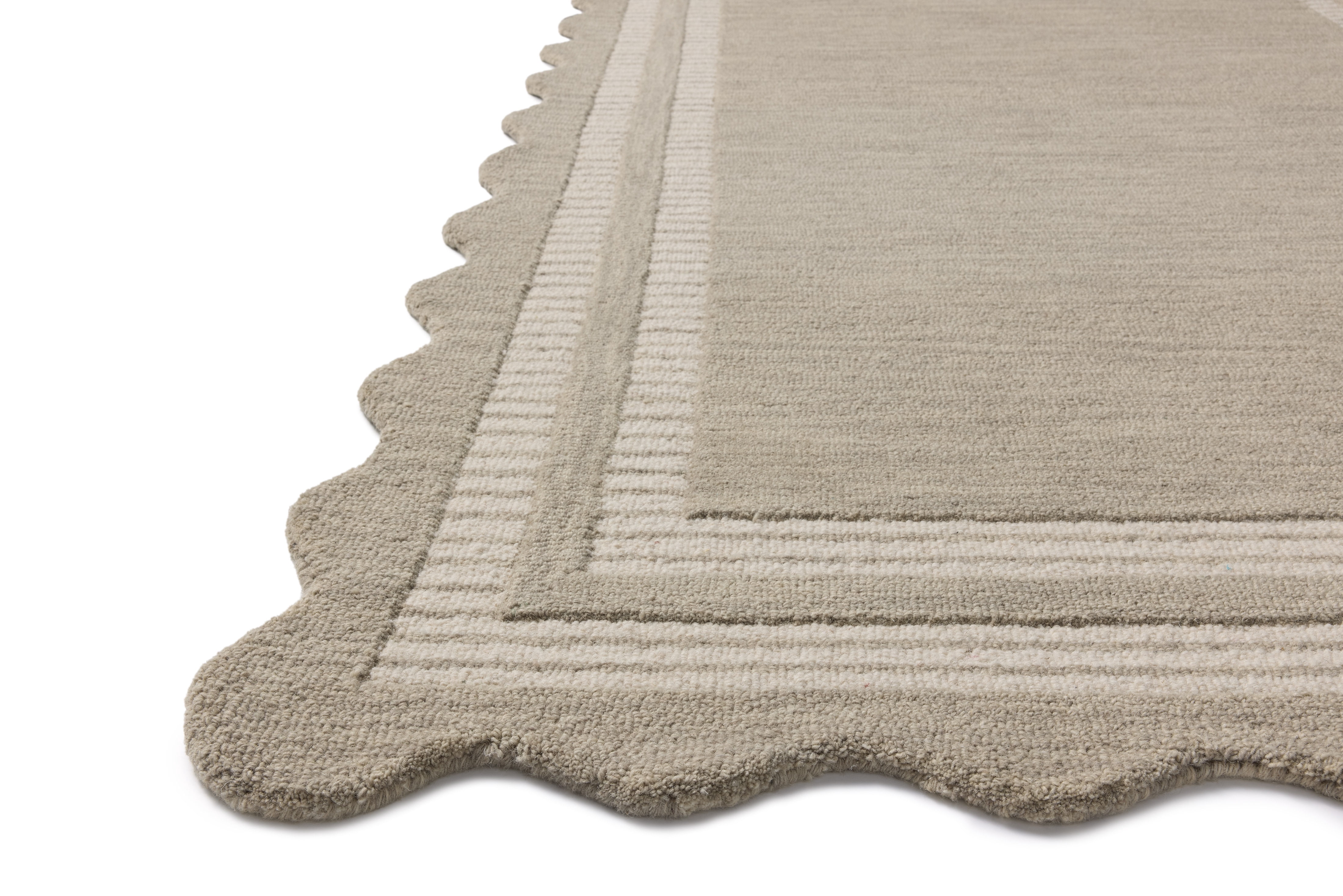 Chris Loves Julia x Loloi Scottie Fog / Ivory 9'-3" x 13' Area Rug