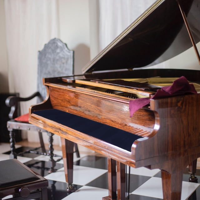 BESTYASH 1Ud Piano Keyboard Cover Azul Para Protección Duradera Y Fácil Limpieza En Piano En Casa