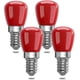 thumbnail image 1 of Pack E14 Red LED Light Bulbs: 3w E14, Decorative Red E14 LED Bulbs, 25w Replacement for Ambient Lighting, Halloween, Christmas, 1 of 5
