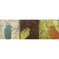 thumbnail image 3 of Pinto, Patricia 18x9 Black Modern Framed Museum Art Print Titled - Lovely Birds II, 3 of 5
