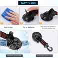 thumbnail image 2 of Suction Cup Anchor 4 Pieces Vacuum Suction Cup with Hooks Outdoor Gear Camping Tarp Accessory Strong Load-Bearing, 2 of 5