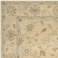 thumbnail image 2 of SAFAVIEH Wyndham Callista Floral Bordered Wool Area Rug, Light Gold, 7' x 7' Square, 2 of 4