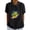 Black, variant on Mother's Day Shirts for Women Summer Short Sleeve 90s Halloween Print Casual Collared Work Blouse
