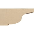thumbnail image 3 of 12"W x 24"D x 12"H Wide Van Buren Rough Cedar Woodgrain TimberThane Corbel, Primed Tan, 3 of 6
