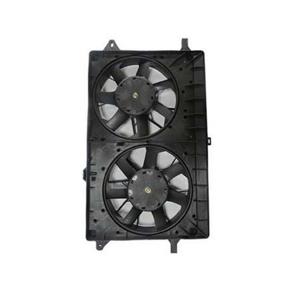 Radiator Fan Assembly - Compatible with 2011 - 2015 Chevy Volt Hatchback 1.4L 4-Cylinder 2012 2013 2014