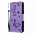 thumbnail image 4 of iPhone 8 Plus Wallet Case, iPhone 7 Plus Case, Dteck Embossed Butterfly Flip PU Leather Stand Wallet Case Cover For iPhone 8 Plus / 7 Plus, Purple, 4 of 5