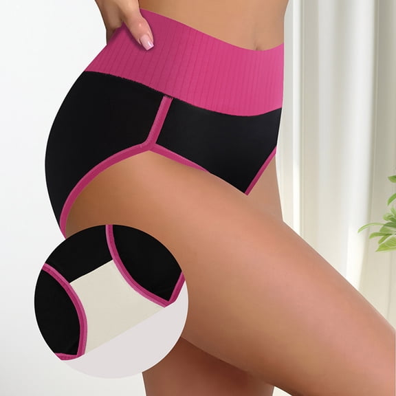 Levmjia Womens Underwear Seamless Panties High Waist Tummy Control Breathable No Show Briefs For Women Plus Size Comfortable Everyday Wear