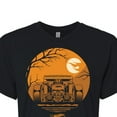 thumbnail image 3 of Hot Wheels - Halloween - Haunted Road Skull Car - Juniors Cropped Cotton Blend T-Shirt, 3 of 5