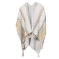 thumbnail image 3 of LOVZFMLL Cardigans Cardigan pour Femmes Mode Femmes Hiver Bouton Uni Capes Tricotées Manteau, 3 of 3
