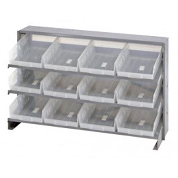 Bench Rack with 12 Bins