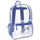 thumbnail image 1 of Mochila Transparente Azul Trail Maker de PVC para Niños, 1 of 8