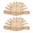 thumbnail image 1 of Gorro de peluca de malla de encaje elástico Perfecl tejido elástico beige 2 piezas, 1 of 8