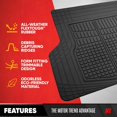 thumbnail image 2 of Tapis Cargo en PVC MT-985-BK/noir, 2 of 7
