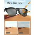 thumbnail image 3 of AI Smart Sunglasses, UV400 Smart Glasses Long Lasting Battery Touch Control  for Women, 3 of 7