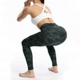 thumbnail image 4 of Women's High Waist Yoga Pants, Ultra Fine Brushed Camouflage Leggings with Pockets, Booty Lifting Workout Pants for Fitness, Running, Daily Wear and Gym-Gray, 4 of 9