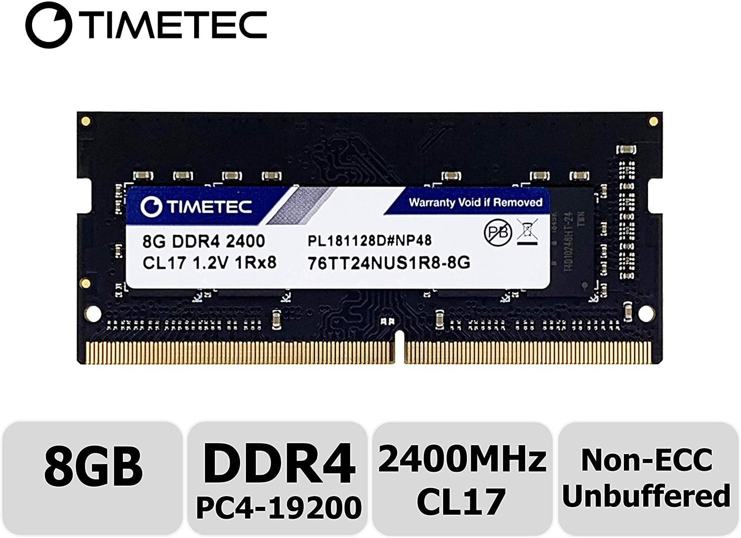 8GB DDR4 2400MHz PC4-19200 SODIMM 260 pin Sodimm Laptop Memory RAM 8G 2400 