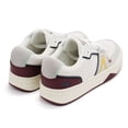 thumbnail image 5 of Lacoste Men's L001 0321 1 Sma Leather Fashion Sneakers, White \ Burgundy,7.5 M US, 5 of 7