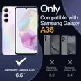 thumbnail image 2 of JETech Case for Samsung Galaxy A35 5G, Non-Yellowing Shockproof Bumper Protective Phone Cover, Anti-Scratch Hard PC Back (Purple), 2 of 6