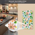 thumbnail image 5 of Yayeee Duplex Wall Plate 1-Gang 4.5"x2.7" Home Receptacle Light Switch Decorative Outlet Cover, Retro Blue Floral, 5 of 7