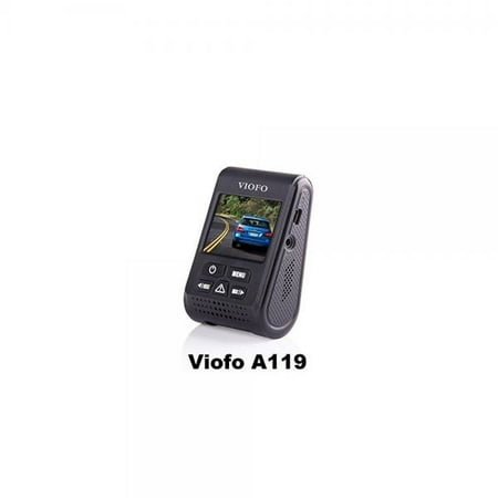 Viofo A119 1440P 30fps Car Dash Camera (V2 Model) + 90 Degree miniUSB