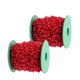 thumbnail image 4 of Rollo de 60 m de hilo de pescar, hebras de perlas artificiales, hilo de cuentas, cadena para envolver flores, guirnalda, ramos de boda, decoraciones para fiestas, suministros de bricolaje (rojo), 4 of 7