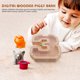 thumbnail image 4 of GOOHOCHY Alcancía de madera irrompible para niños, caja de ahorro con forma de figura, 4 of 8