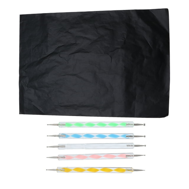 Graphite Paper, A4 Size Tracing Paper Widely Used Convenient Practical Simply Use For Drawing For Transferring Patterns