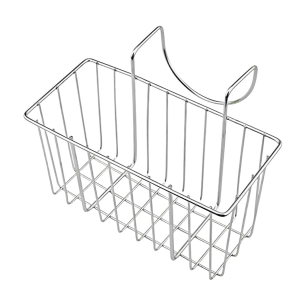 Soporte para Esponja de Acero Inoxidable Cestillo de Fregadero Organizador de Fregadero de Cocina Estante para Drenar