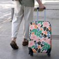 thumbnail image 3 of Pioneer Flower Floral Print Pattern Luggage Cover Fashion Suitcase Cover Baggage Covers Fit 25-28 Inch Luggage (Go Travel), 3 of 5