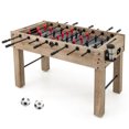 thumbnail image 1 of Costway 54 Inches Full Size Foosball Table with Legs 2 Balls & 2 Foldable Cup Holders, 1 of 10