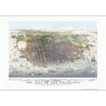 thumbnail image 1 of Universal Map 16211 San Francisco 1878 History Impression Murale Murale, 1 of 1