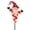 A004- D, variant on Glowing Angel Christmas Tree Topper, Warm White LED Gold White Wire Mesh, Outdoor Christmas Yard Decor for Front Yard Garden