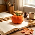 thumbnail image 6 of Kyusrd Fall Decor for Home,Halloween Pumpkin Decorations Soft Stuffed Fabric Pumpkin Ornament Fall Thanksgiving Home Table Decor Small Pumpkin Pillow Toy For Party Indoor, 6 of 8
