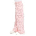 thumbnail image 2 of Wonder Nation Hello Kitty Girls Graphic Fleece Cargo Pants, Sizes 4-18, 2 of 8