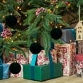 thumbnail image 4 of Velvet Balls Christmas Ornaments, 12-Piece Set, 2.35-Inch Velvet Baubles for Tree, Baby Shower First Christmas, Holiday Birthday Party Décor & Decorations, 4 of 6