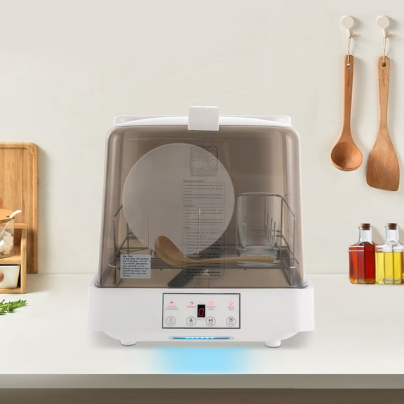 DENEST Compact Modern Countertop Dishwasher with Touch Control & Quick Drying