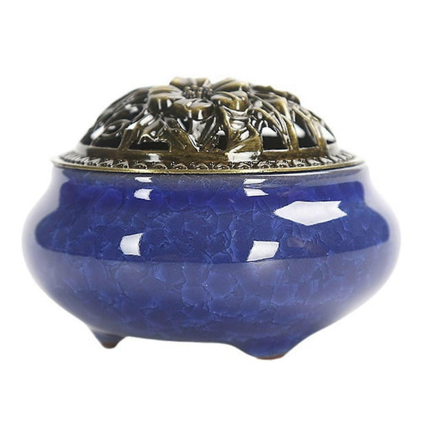 Ceramic Incense-Burner Retro Incense Holder for Sticks Coils Incense Home Ornaments Incense Seats