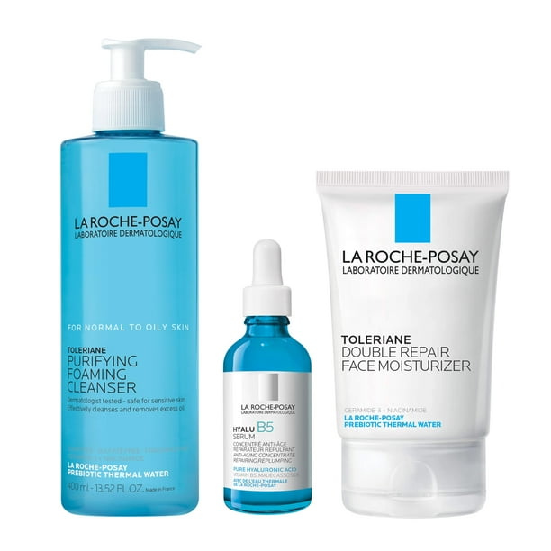 Set de Cuidado Facial Hidratante La Roche-Posay Toleriane