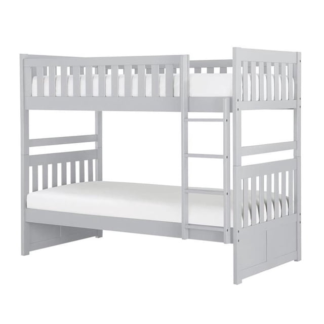 Lexicon Orion Lit Superposé Transitionnel en Bois Simple sur Simple, Gris